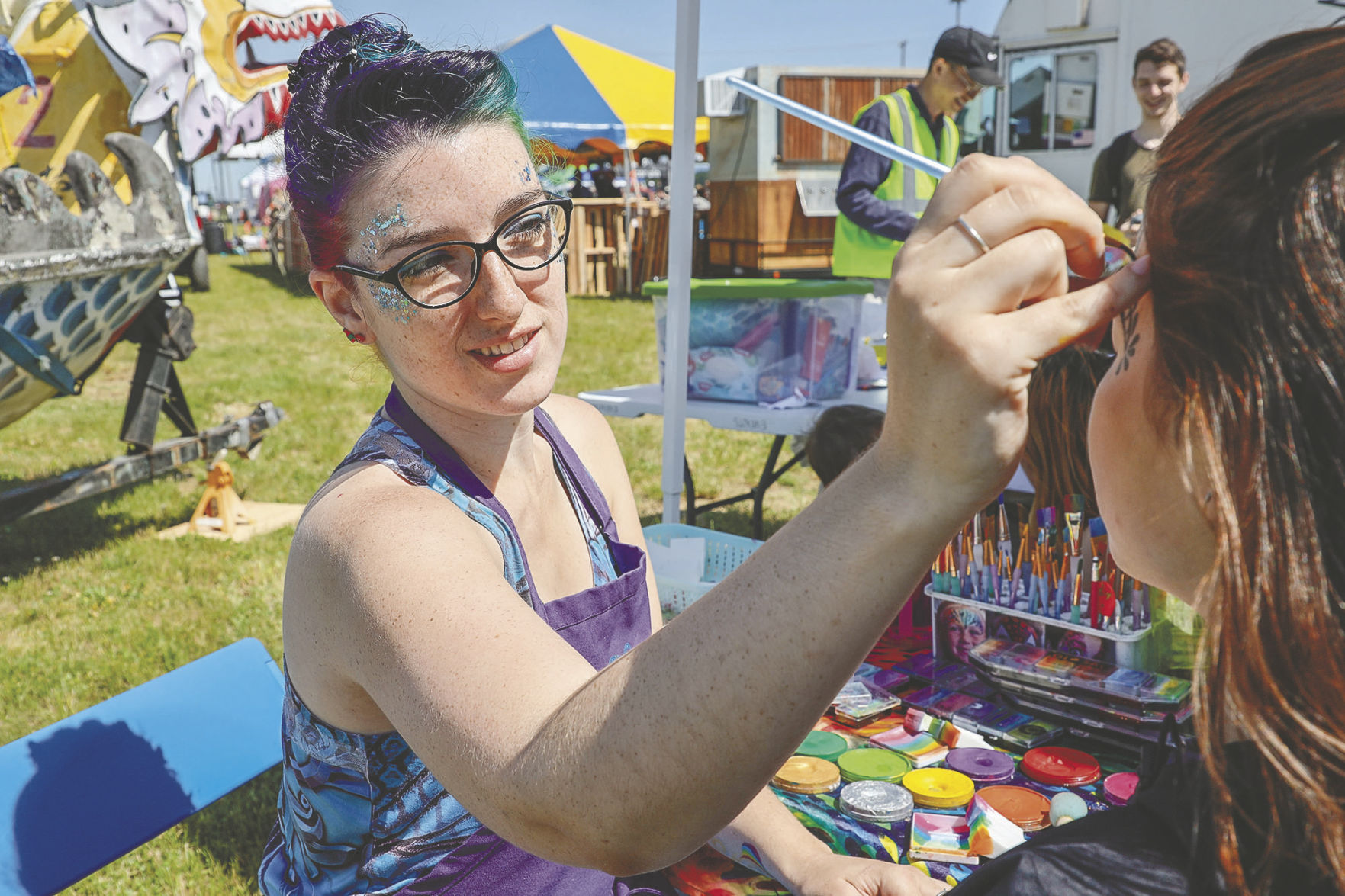 Face-painting
